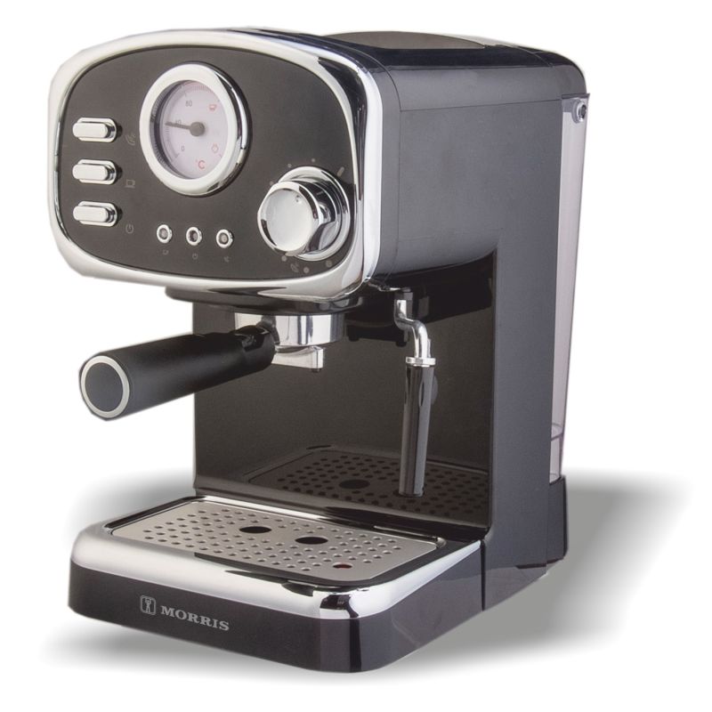 Καφετιέρα Espresso Morris Retro Black R20822EMK R20822E