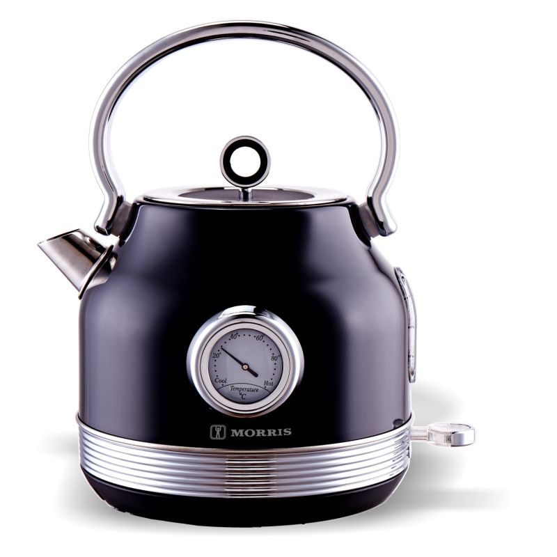Βραστήρας Morris Retro R20831WKK Μαύρο R20831WKK