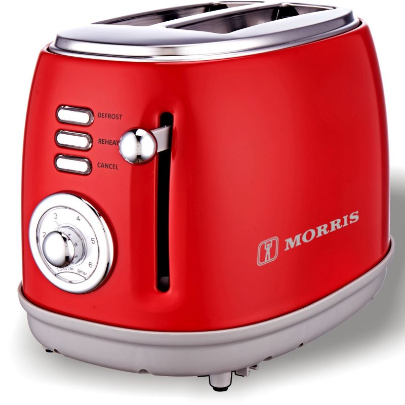 - ΣΗΜΑΝΤΙΚΟ: Σε περίπτωση διαφοράς τιμής από το κατάστημα ισχύει παντα και μόνο η τιμή του καταστήματος Φρυγανιέρα Morris Retro R20816TSR Red R20816TSR