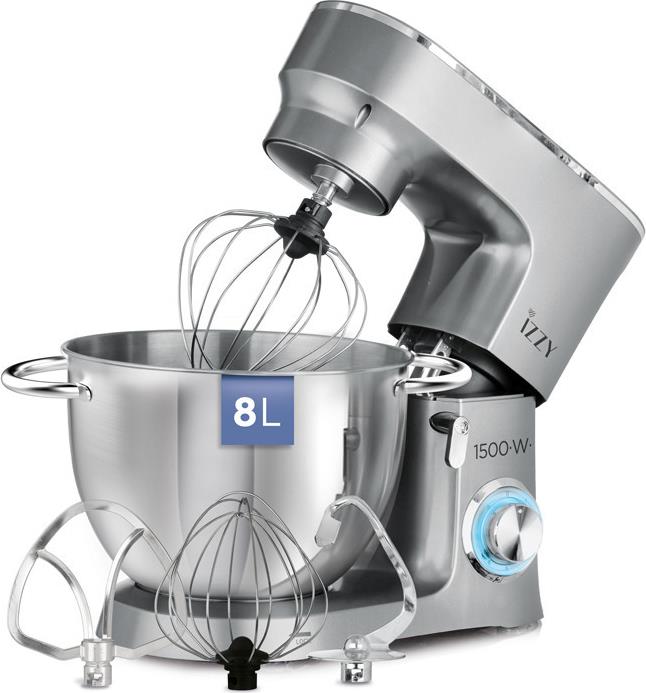 - ΣΗΜΑΝΤΙΚΟ: Σε περίπτωση διαφοράς τιμής από το κατάστημα ισχύει παντα και μόνο η τιμή του καταστήματος Izzy Κουζινομηχανή 1500W με Ανοξείδωτο Κάδο 8lt IZ-1503