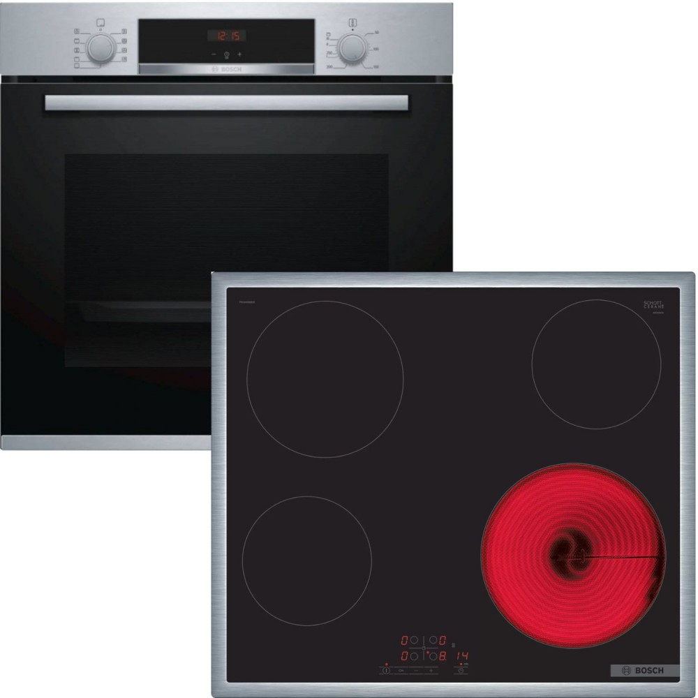 - ΣΗΜΑΝΤΙΚΟ: Σε περίπτωση διαφοράς τιμής από το κατάστημα ισχύει παντα και μόνο η τιμή του καταστήματος BOSCH HBA534ES0 + PKE645BB2E Κουζίνα Εντοιχιζόμενη με Κ