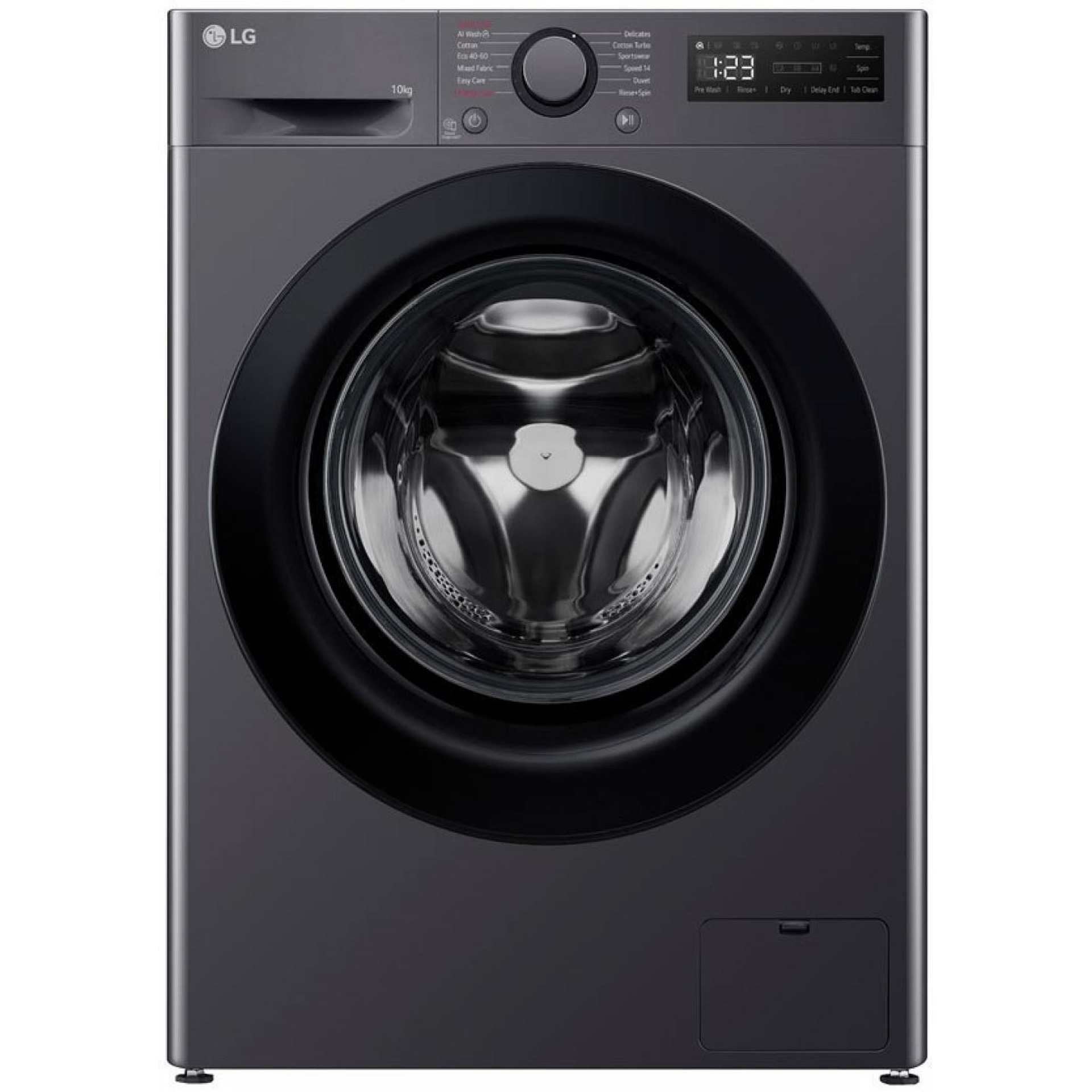Πλυντήριο Ρούχων LG F4WR510SBM 10Kg A 1400 Στροφών Μαύρ