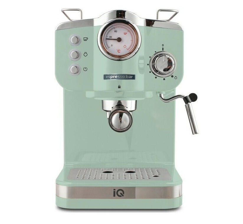 IQ Μηχανή Espresso CM-175 1100W Πίεσης 20bar Πράσινη CM