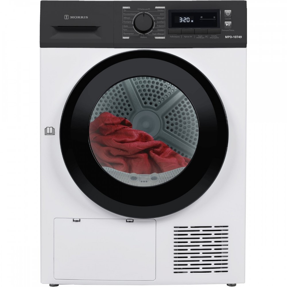 Morris MPD-10749 Στεγνωτήριο 10kg A++ με Αντλία Θερμότη