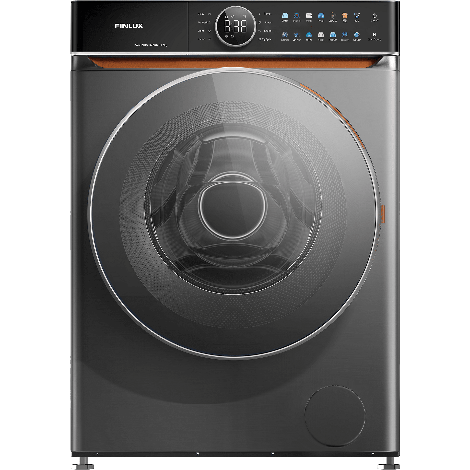 Finlux FWM10HIGH14END Πλυντήριο Ρούχων 10kg, 1400 Στροφ