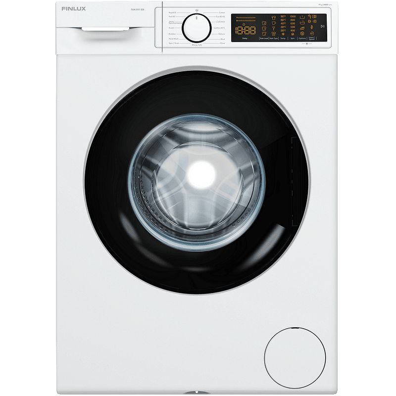Finlux FXN 911BD Πλυντήριο Ρούχων 9kg, 1000 Στροφών, D,