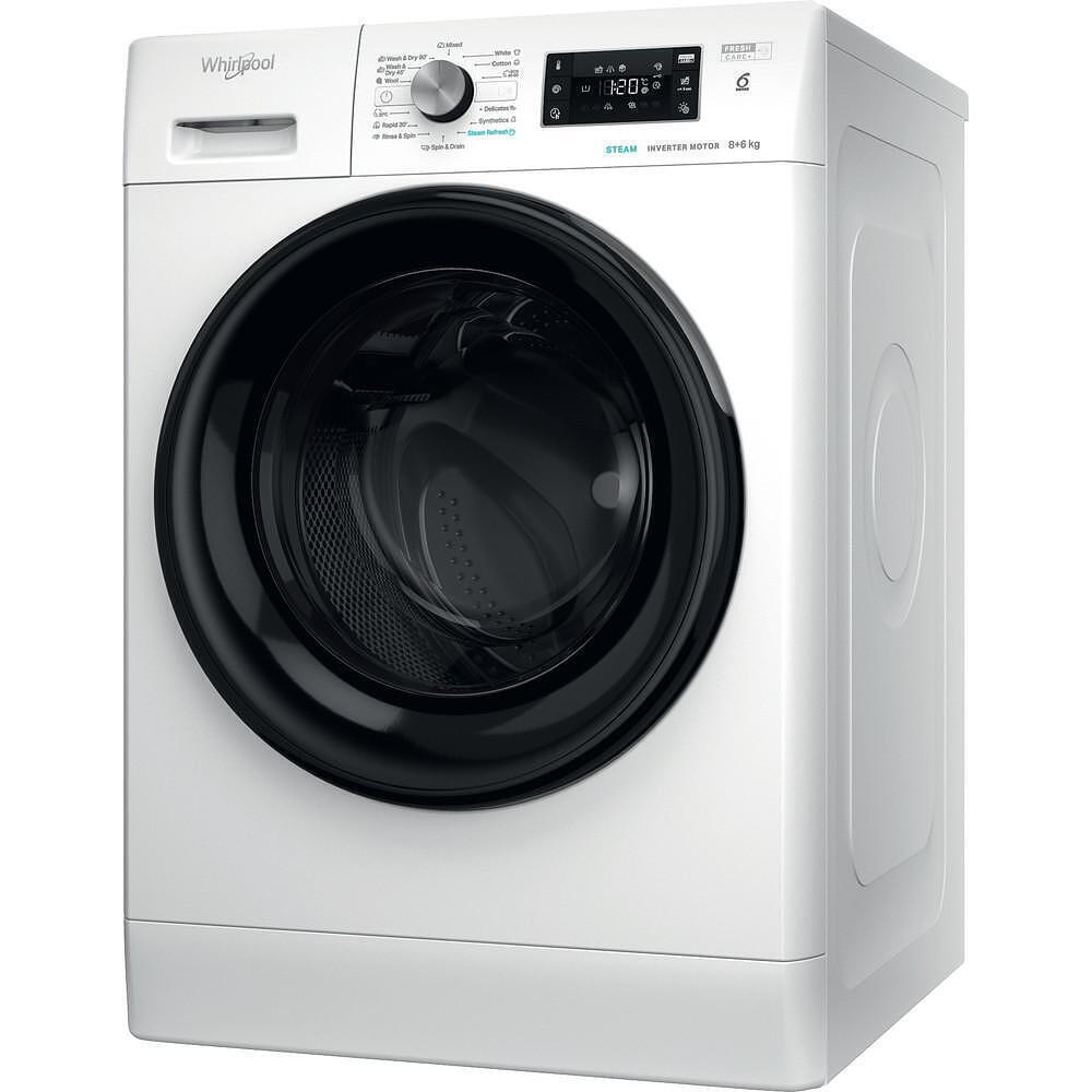 Whirlpool FFWDB 864349 BV EE Πλυντήριο-Στεγνωτήριο Ρούχ