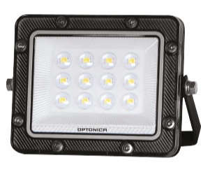 LED SMD Προβολέας Μαύρο Σώμα IP65 20W 3000K LUMILEDS Ch