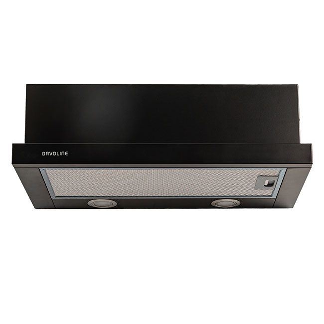 Davoline OMEGA PLUS BLACK 60 Συρόμενος Απορροφητήρας 60