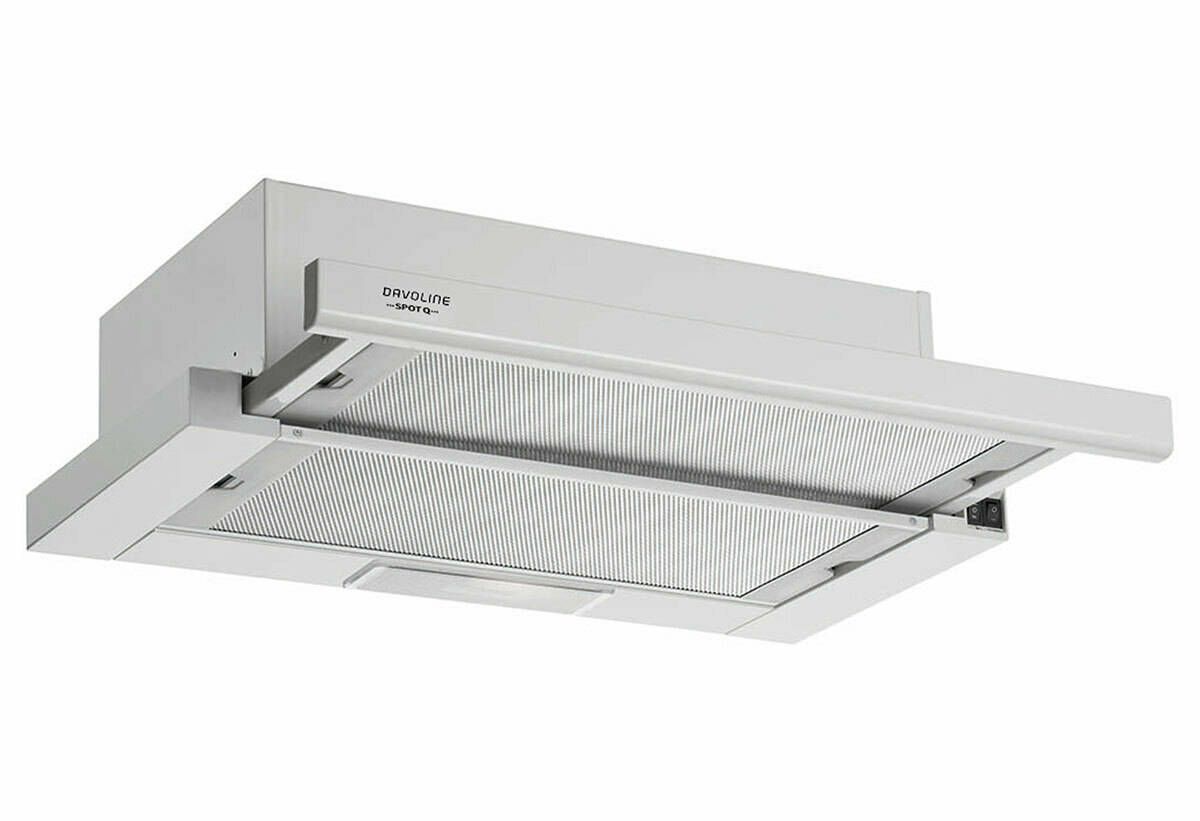 Davoline SPOT Q ECO 60 GR-IX D Συρόμενος Απορροφητήρας 60cm, D, Inox SPOT Q ECO