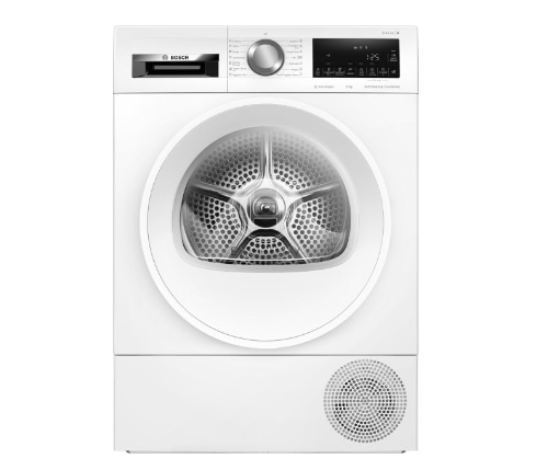 BOSCH WQG14590BY Στεγνωτήριο 9kg A++ με Αντλία Θερμότητ