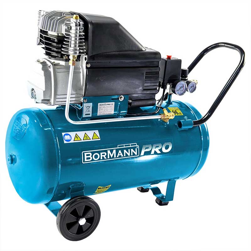 BORMANN Pro BAT5030 Αεροσυμπιεστής Μονομπλόκ 2.5Hp/50L 030805