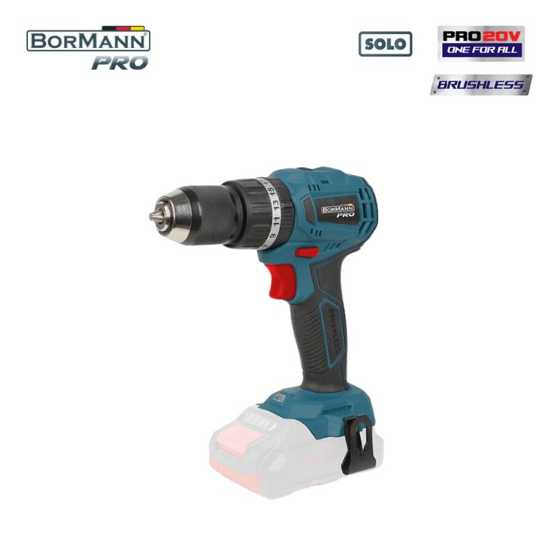 BORMANN Pro BBP5143 Δραπανοκατσάβιδο Κρουστικό Compact,Brushless Μπαταρίας 20VLi-Ion,2ταχ. SOLO 070443