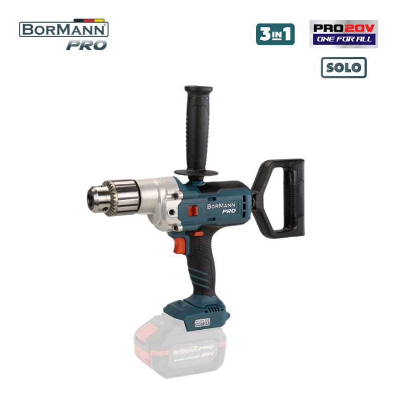 BORMANN Pro BBP5330 Δράπανο Μπαταρίας 20V Brushless, SOLO 073871