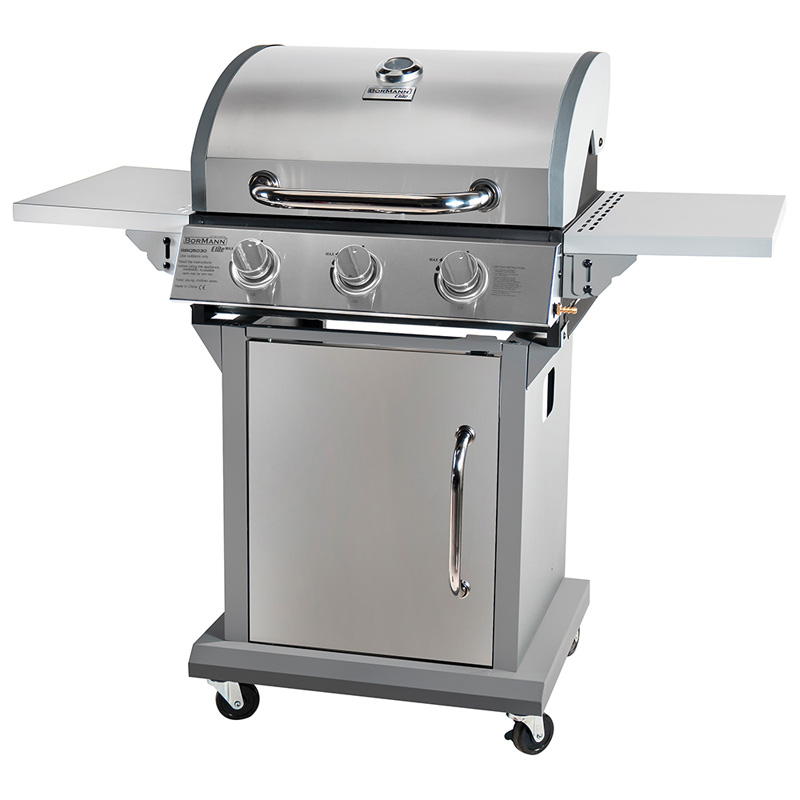 BORMANN ELITE BBQ5030 Ψησταριά Υγραερίου Prime 3 Εστιών Luxury Type 033110