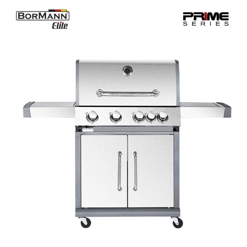 BORMANN Elite BBQ5050 Ψησταριά Υγραερίου Prime 4+1 Εστιών Luxury Type 033240