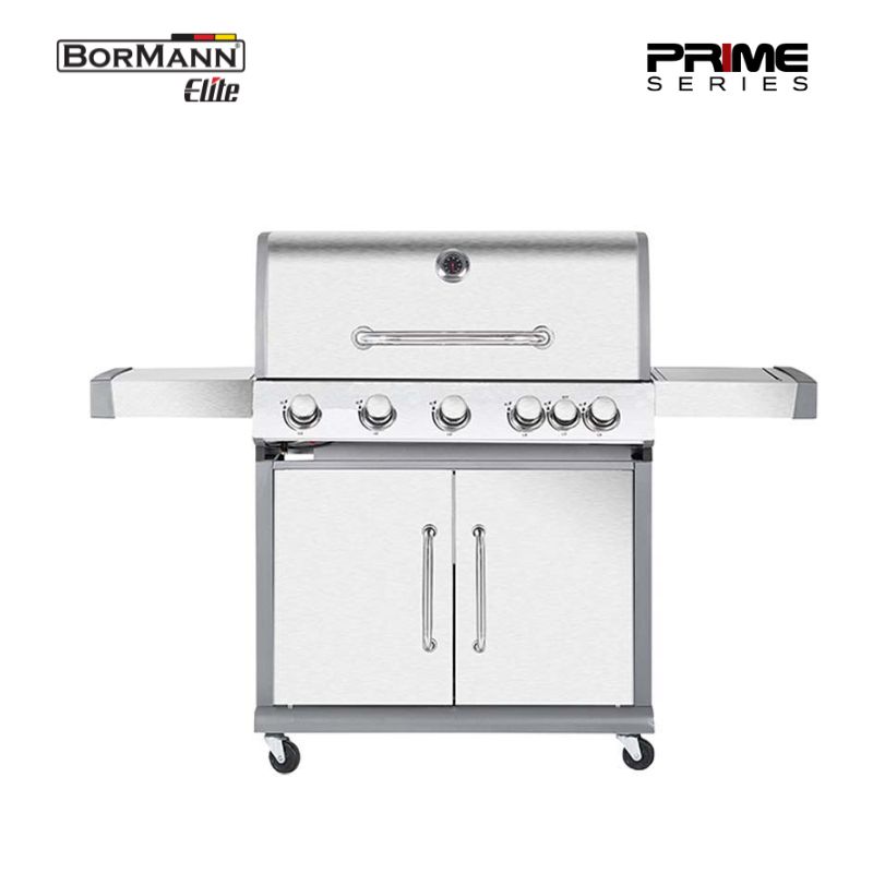 BORMANN Elite BBQ5100 Ψησταριά Υγραερίου Prime 5+1 Εστιών Luxury Type 032694